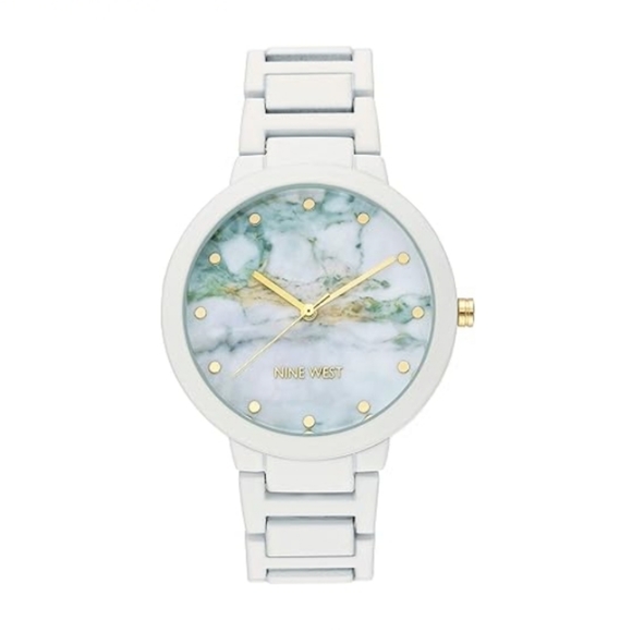 Women\'s Rubberized Bracelet Watch White
